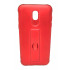 Silicone Case Motomo With Finger Ring For Samsung Galaxy J7 2017 J730 Red